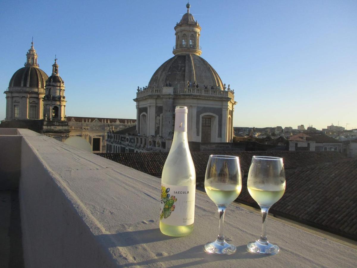 Ferienwohnung La Terrazza Di Sant'Agata CTA Exterior foto