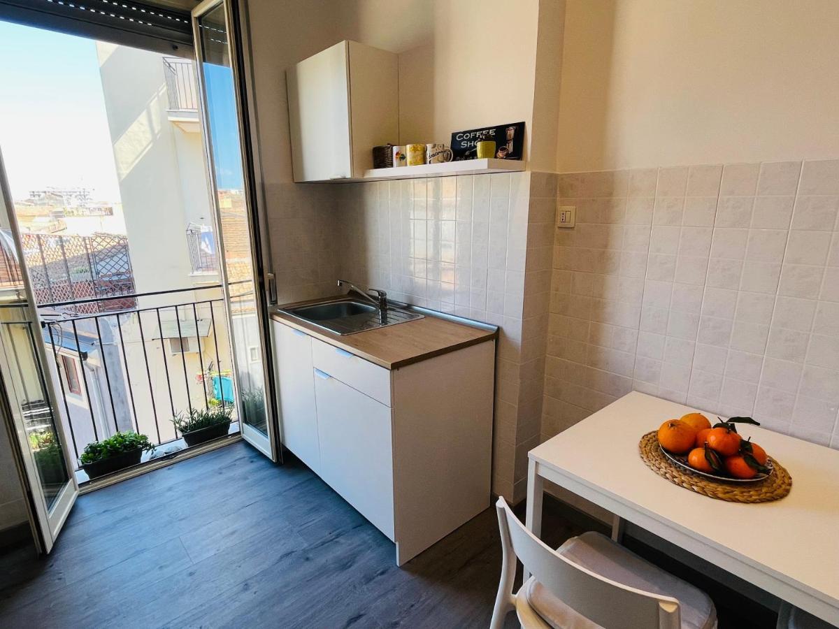 Ferienwohnung La Terrazza Di Sant'Agata CTA Exterior foto