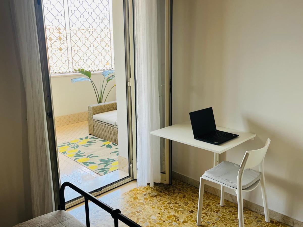 Ferienwohnung La Terrazza Di Sant'Agata CTA Exterior foto