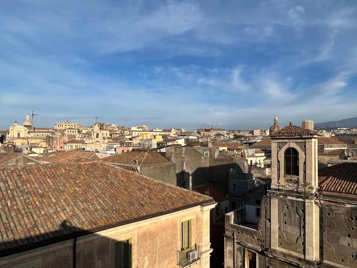 Ferienwohnung La Terrazza Di Sant'Agata CTA Exterior foto