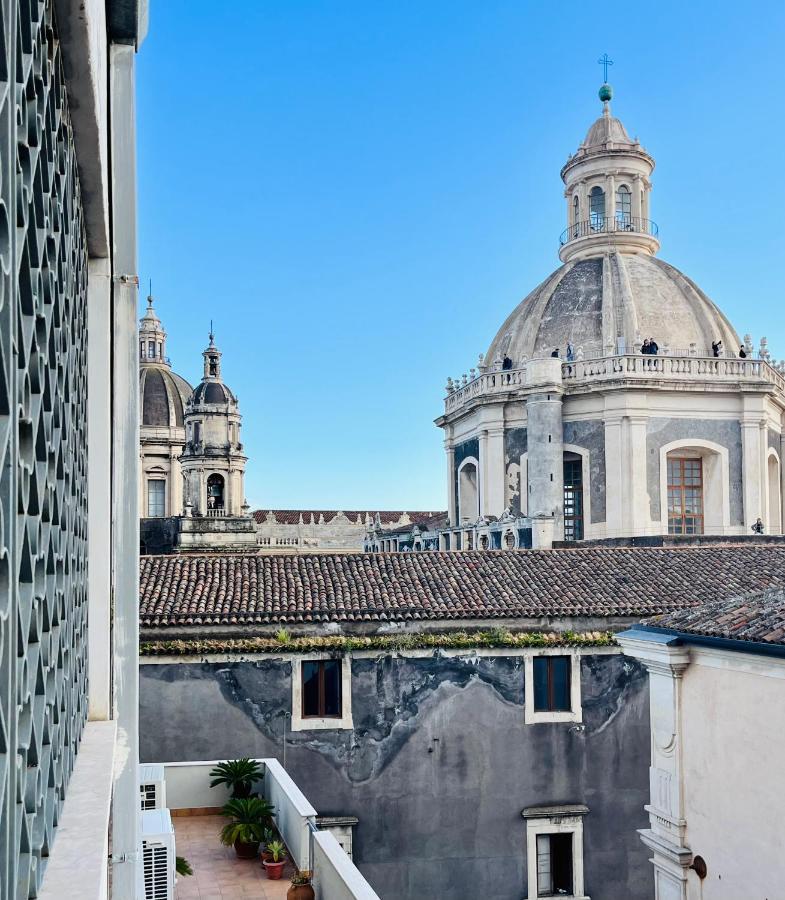 Ferienwohnung La Terrazza Di Sant'Agata CTA Exterior foto