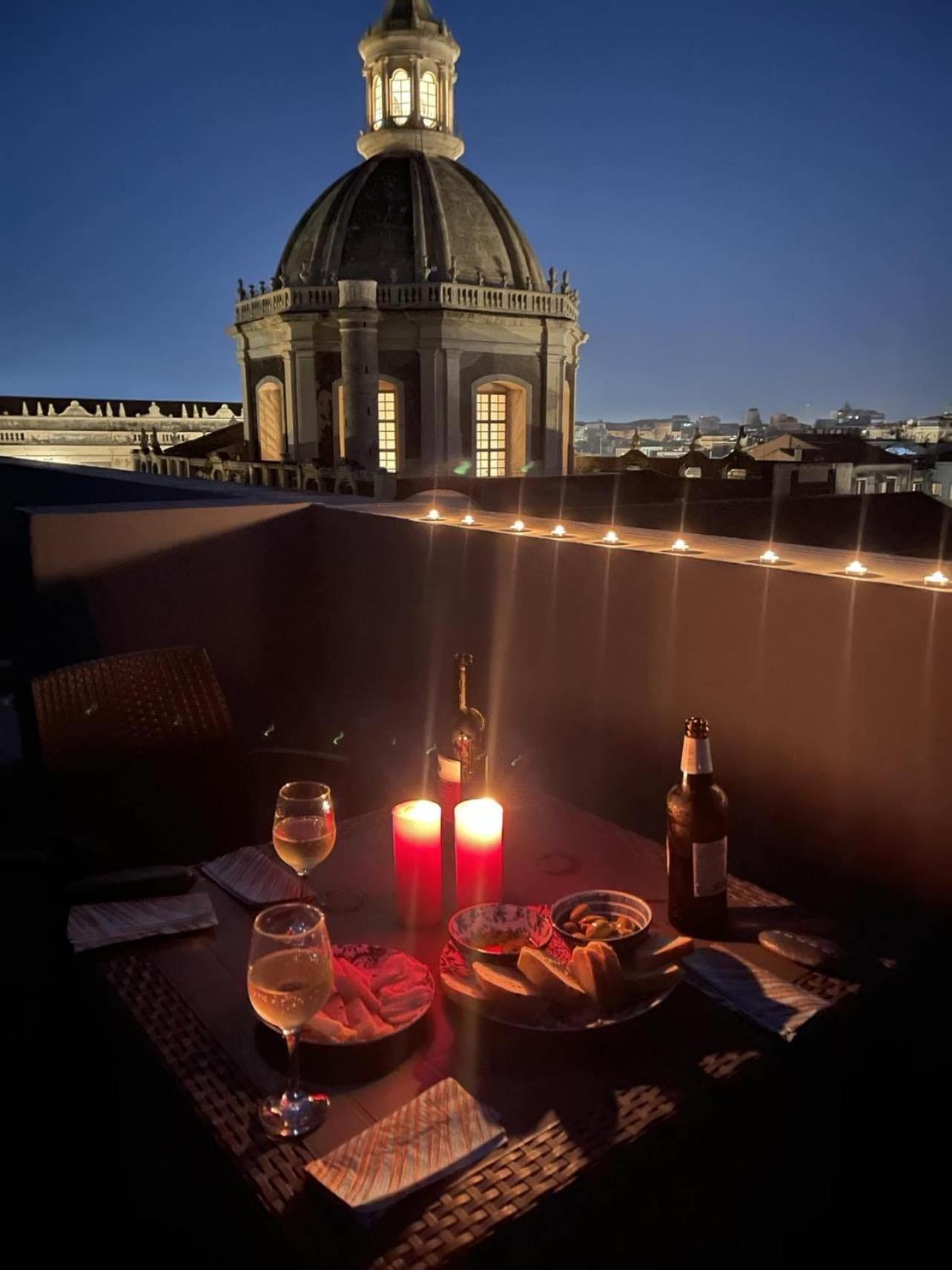 Ferienwohnung La Terrazza Di Sant'Agata CTA Exterior foto