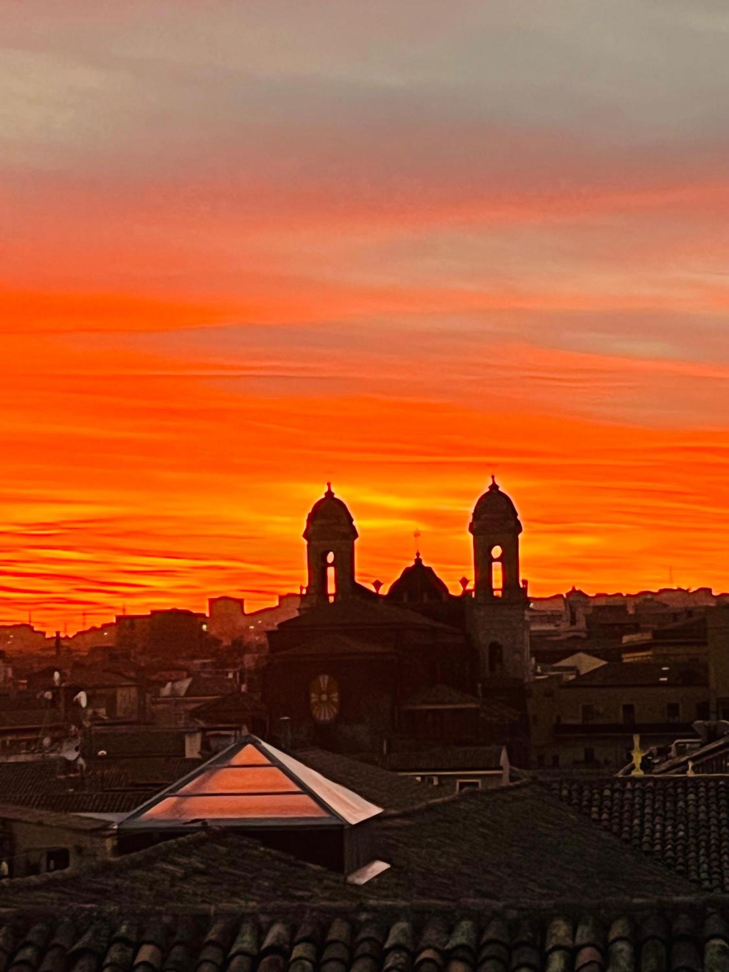 Ferienwohnung La Terrazza Di Sant'Agata CTA Exterior foto